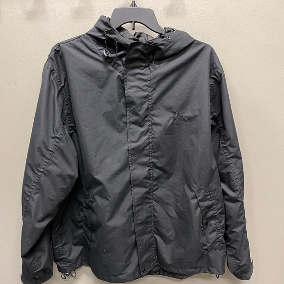 Armadillo Other - Men's black light weight windbreaker with Hood Armadillo